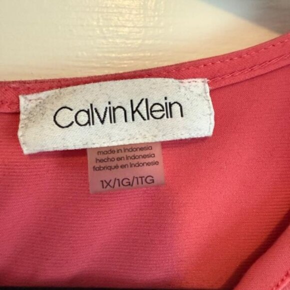 Calvin Klein Flutter Sleeve Top - Picture 3 of 3